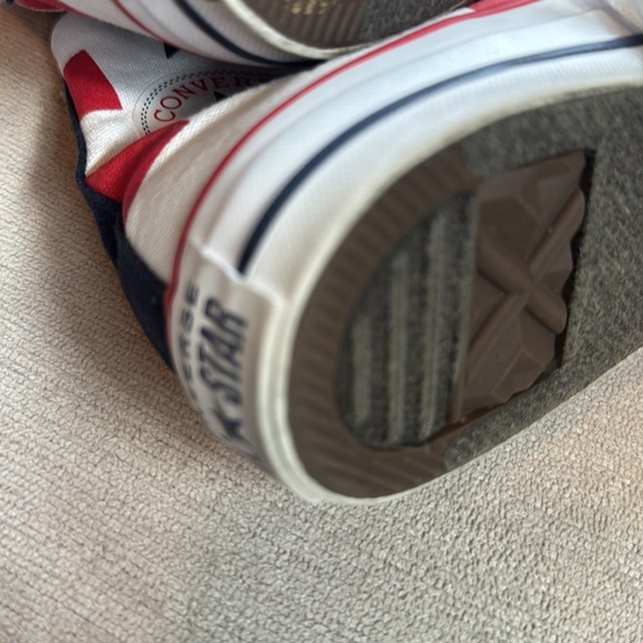 American Flag Converse High Top - Picture 10 of 12